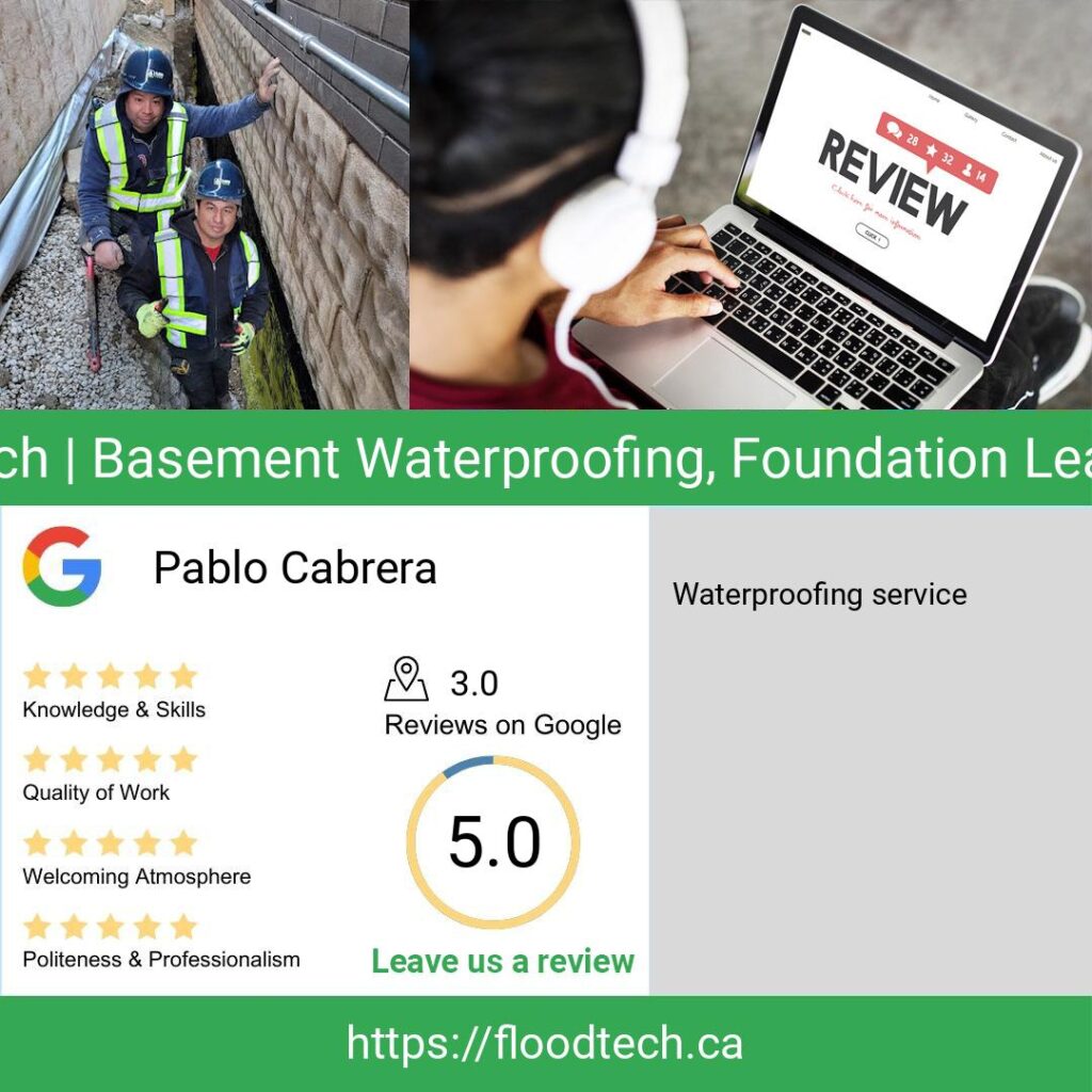Flood Tech | Basement Waterproofing, Foundation Leak Repair